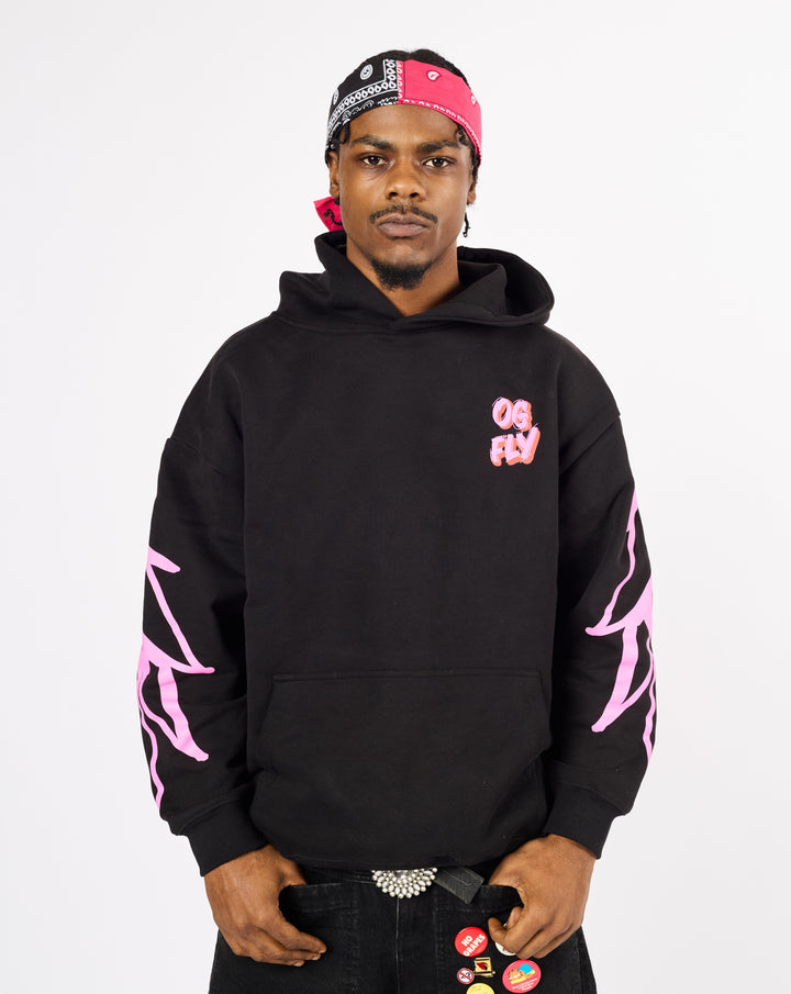 Black "OG" Pullover Hoodie