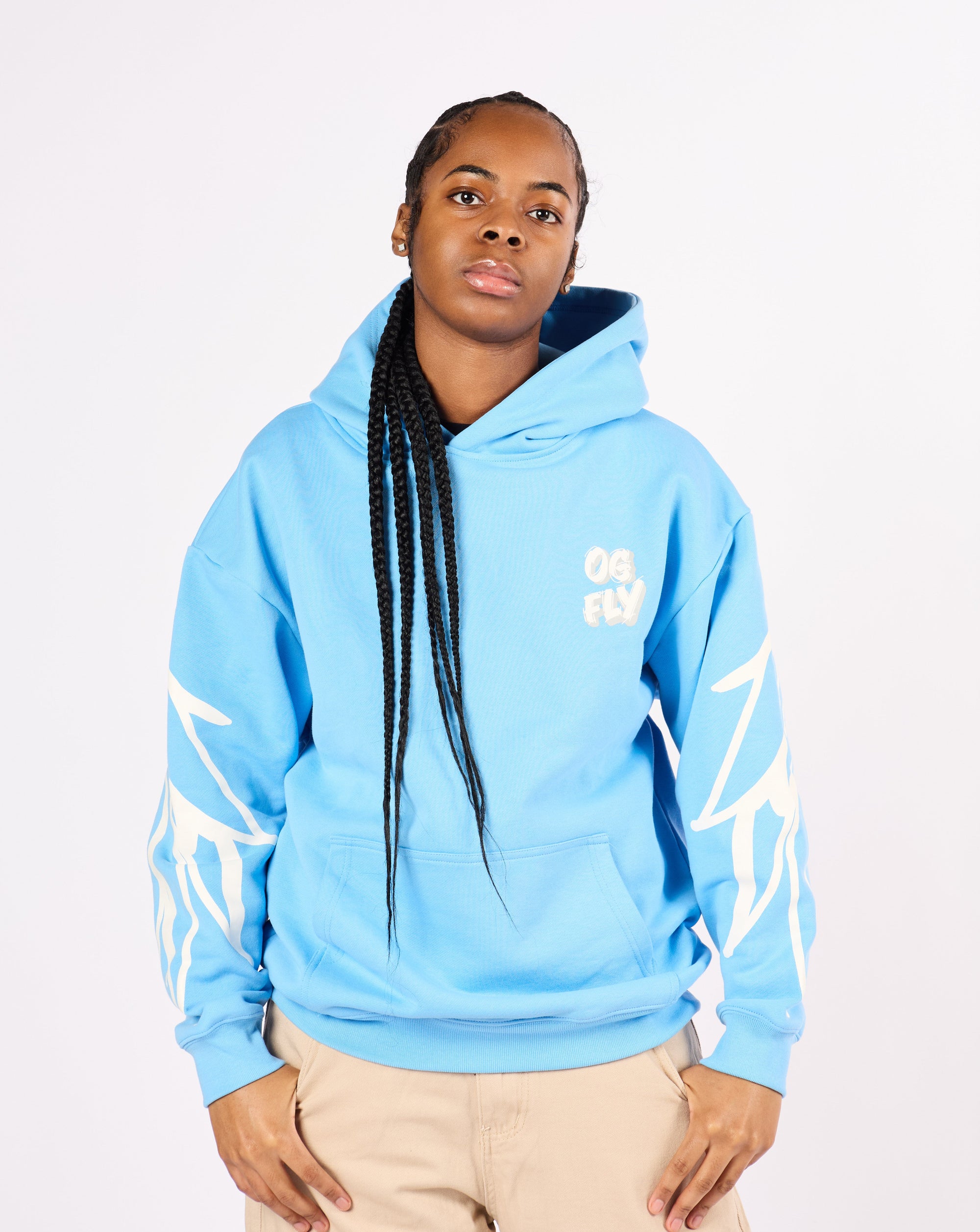 Blue "OG" Pullover Hoodie